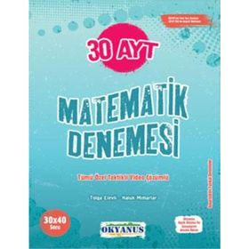 Okyanus Yayınları AYT Matematik 30 Denemesi