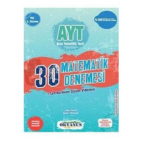 Okyanus Yayınları AYT Matematik 30 Denemesi