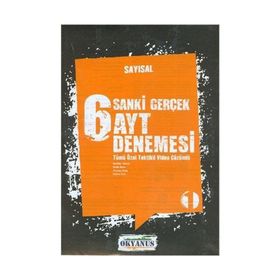 Okyanus Yayınları AYT Sanki Gerçek Sayısal 6'lı Denemesi