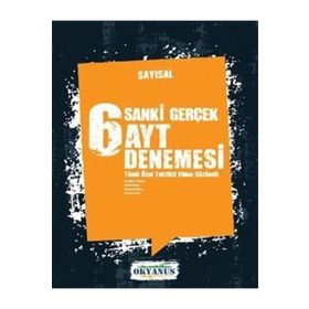 Okyanus Yayınları AYT Sanki Gerçek Sayısal 6'lı Denemesi