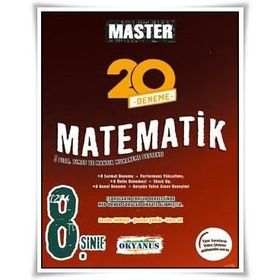Okyanus Yayınları LGS 8. Sınıf Master 20 Matematik Denemesi
