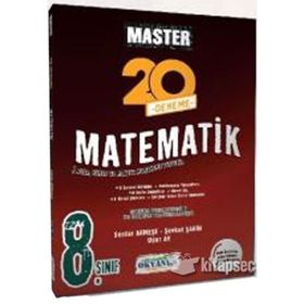 Okyanus Yayınları LGS 8. Sınıf Master 20 Matematik Denemesi