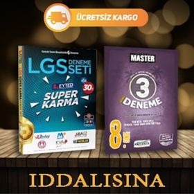 Okyanus Yayınları LGS 8. Sınıf Master 3 Genel Deneme