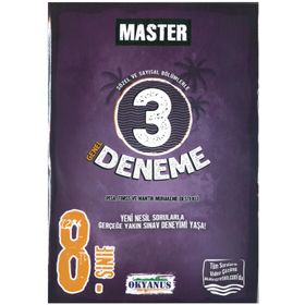 Okyanus Yayınları LGS 8. Sınıf Master 3 Genel Deneme