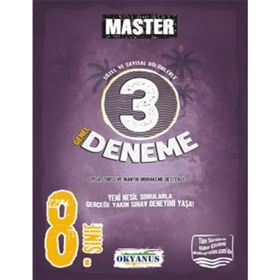 Okyanus Yayınları LGS 8. Sınıf Master 3 Genel Deneme
