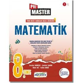 Okyanus Yayınları LGS 8. Sınıf Matematik Pre Master Soru Bankası