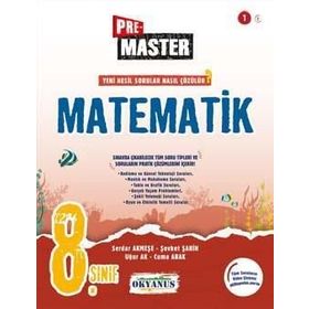 Okyanus Yayınları LGS 8. Sınıf Matematik Pre Master Soru Bankası