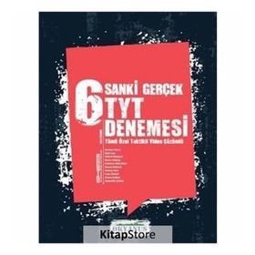 Okyanus Yayınları Sanki Gerçek 6 Adet TYT Denemesi