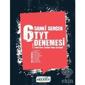 Okyanus Yayınları Sanki Gerçek 6 Adet TYT Denemesi