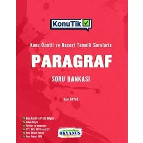 Okyanus Yayınları Tüm Adaylar İçin Paragraf Konutik Konu Özetli Soru Bankası