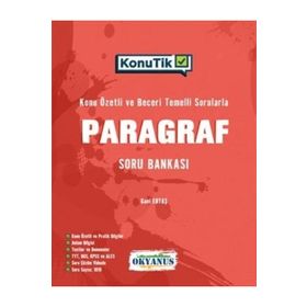 Okyanus Yayınları Tüm Adaylar İçin Paragraf Konutik Konu Özetli Soru Bankası