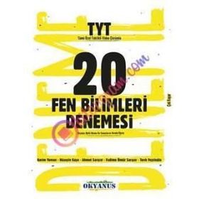 Okyanus Yayınları TYT 20 Fen Bilimleri Denemeleri