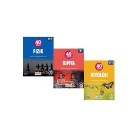 Okyanus Yayınları TYT 40 Seansta Fizik Kimya Biyoloji Seti