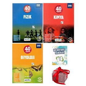 Okyanus Yayınları TYT 40 Seansta Fizik Kimya Biyoloji Seti