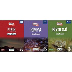 Okyanus Yayınları TYT 40 Seansta Fizik Kimya Biyoloji Seti