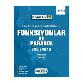 Okyanus Yayınları Tyt Ayt KonuTik Fonksiyonlar ve Parabol Soru Bankası