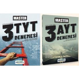 Okyanus Yayınları TYT AYT Master 3 Denemesi Seti