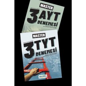 Okyanus Yayınları TYT AYT Master 3 Denemesi Seti