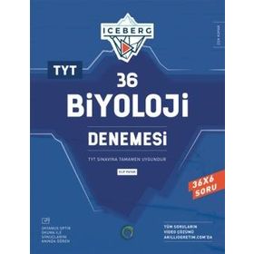 Okyanus Yayınları TYT Iceberg 36 Biyoloji Denemesi