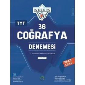 Okyanus Yayınları TYT Iceberg 36 Coğrafya Denemesi