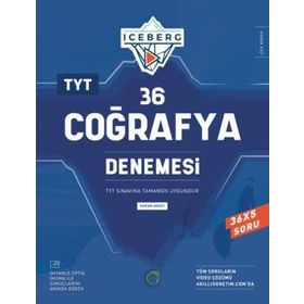 Okyanus Yayınları TYT Iceberg 36 Coğrafya Denemesi