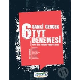 Okyanus Yayınları TYT Sanki Gerçek 6 Deneme