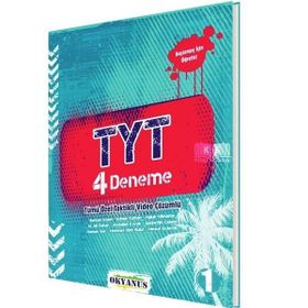 Okyanus Yayınları YKS TYT 4 Fasikül Deneme
