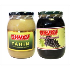 Okyay 1,9 kg Tahin + 1,9 kg Üzüm Pekmezi