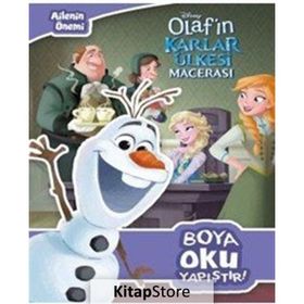Olaf’ın Karlar Ülkesi Macerası - Ailenin Önemi - Boya Oku Yapıştır - kollektif