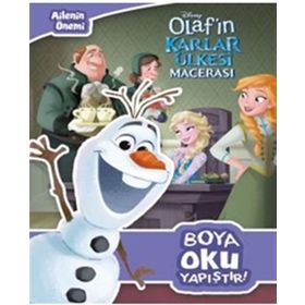 Olaf’ın Karlar Ülkesi Macerası - Ailenin Önemi - Boya Oku Yapıştır - kollektif