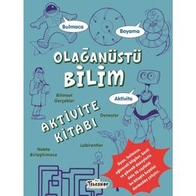 Olağanüstü Bilim Aktivite Kitabı - Victoria England - Teleskop Popüler Bilim Yayınları