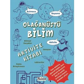 Olağanüstü Bilim Aktivite Kitabı - Victoria England - Teleskop Popüler Bilim Yayınları