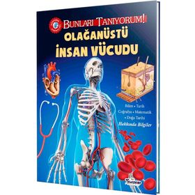 Olağanüstü İnsan Vücudu Aktivite Kitabı - Victoria England - Teleskop Popüler Bilim Yayınları