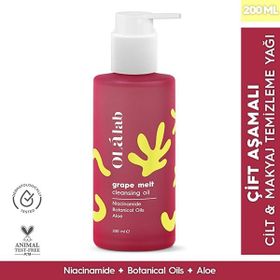 Olalab Arındırıcı Makyaj Temizleyici Çift Aşamalı 5x200 ml Yüz Temizleme Yağı
