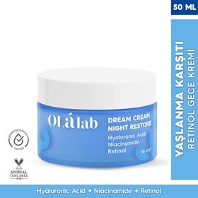 Olalab Retinol 50 ml Gece Yüz Kremi