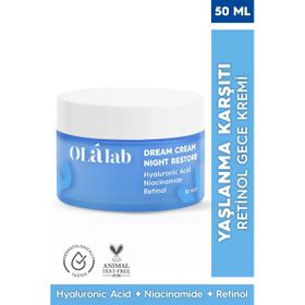 Olalab Retinol 50 ml Gece Yüz Kremi
