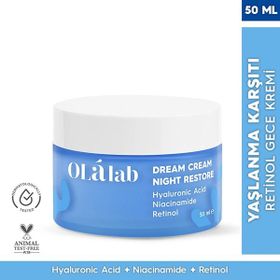 Olalab Retinol 50 ml Gece Yüz Kremi