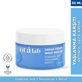 Olalab Retinol 50 ml Gece Yüz Kremi