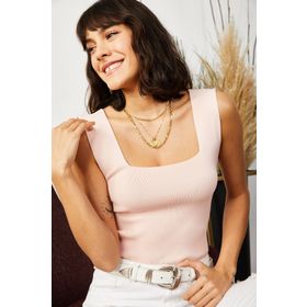 Olalook BLZ-19000853 Pudra Kadın Bluz