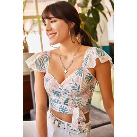 Olalook BLZ-19001463 Ekru Kadın Bluz