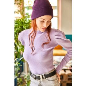 Olalook BLZ-19001595 Lila Kadın Bluz