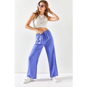 Olalook PNT-19000200 Lila Kadın Pantolon