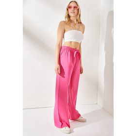 Olalook PNT-19000200 Pembe Kadın Pantolon