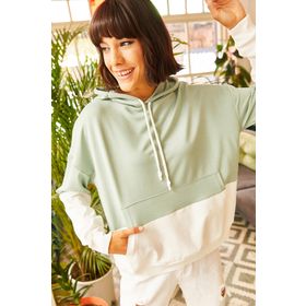 Olalook SWT-19000228 Mint Kadın Sweatshirt