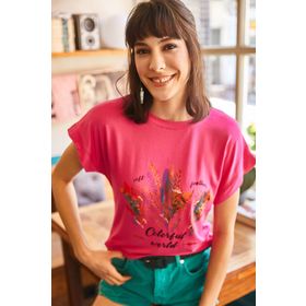 Olalook TSH-19000125 Kadın T-Shirt