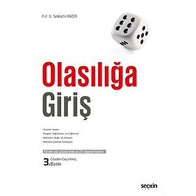 Olasılığa Giriş - Vedat Sağlam Murat Sağır Erdinç Yücesoy