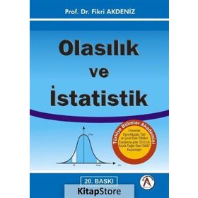 OLASILIK VE İSTATISTIK - FIKRI AKDENIZ