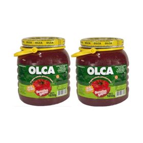 Olca 1650 gr Tuzlu Domates Salçası (2 adet)