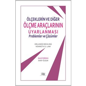 Ölçeklerin ve Diğer Ölçme Araçlarının Uyarlanması - Anı Yayıncılık