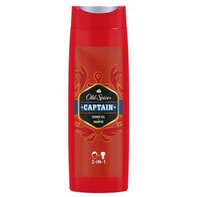 Old Spice 2 si 1 Arada Captain 400 ml 6 Adet Duş Jeli ve Şampuan